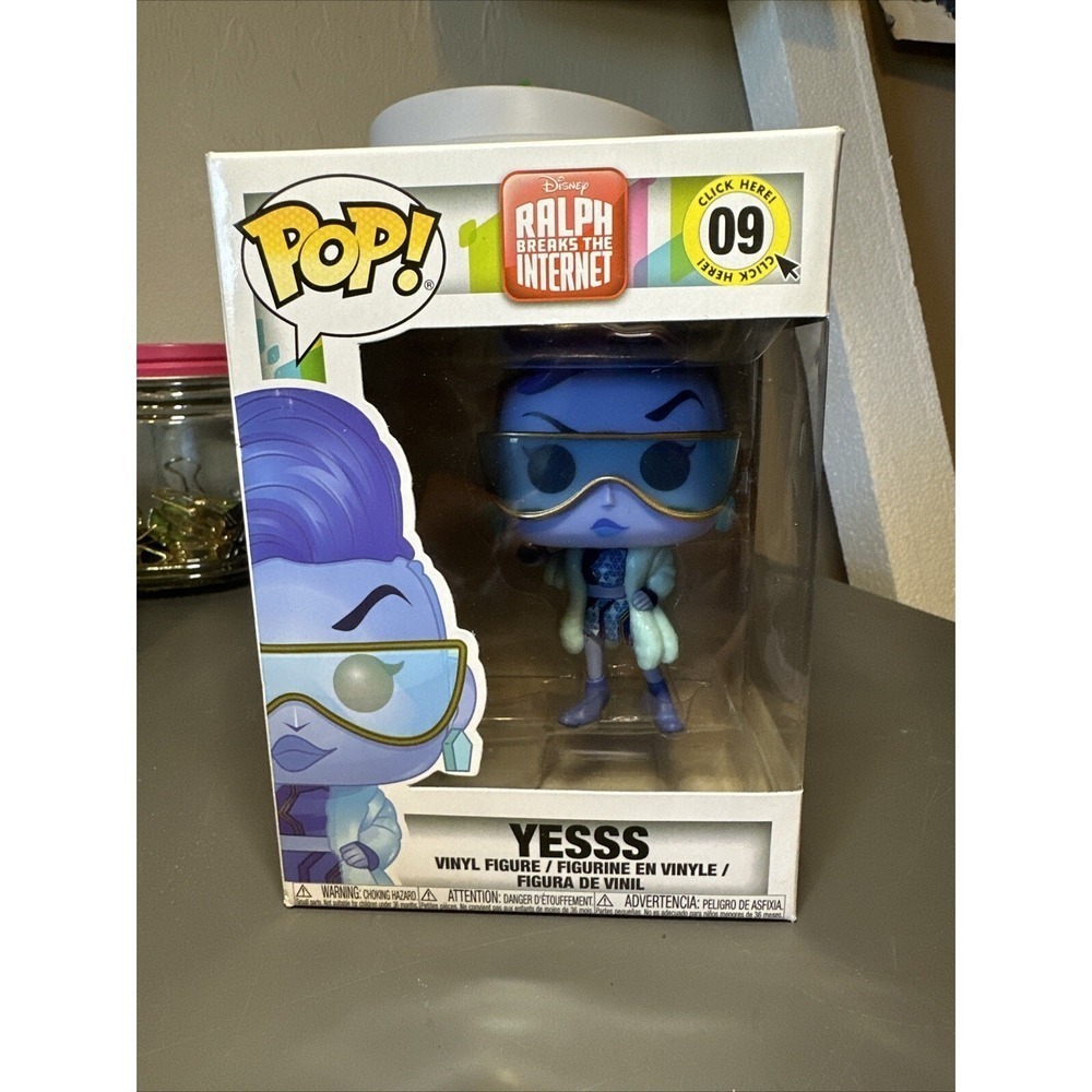 Funko Pop Wreck-It Ralph Yess Figure #09 Ralph Breaks The Internet Damaged Box
